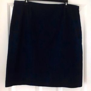Chadwicks Indigo Denim Pencil Skirt Size 12